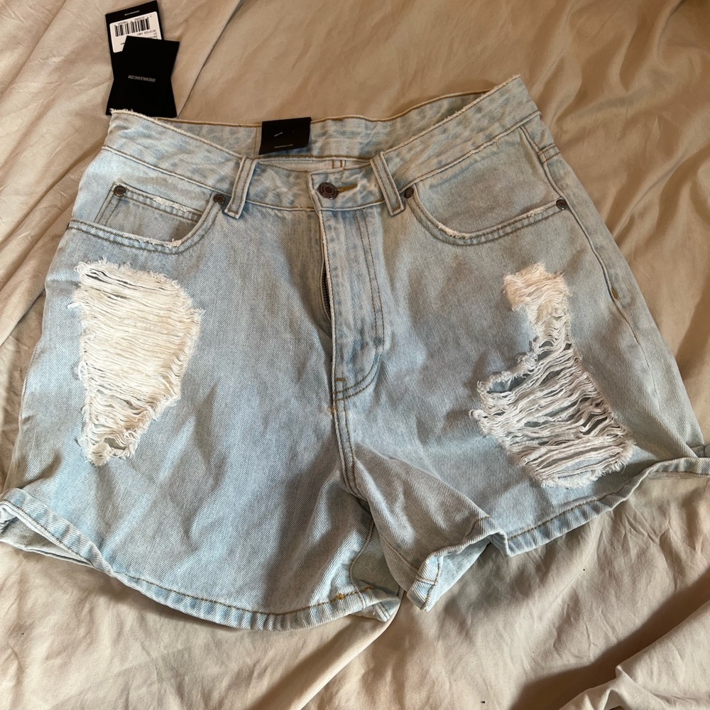 Size 31 Doctor Denim Distressed Jean Shorts
